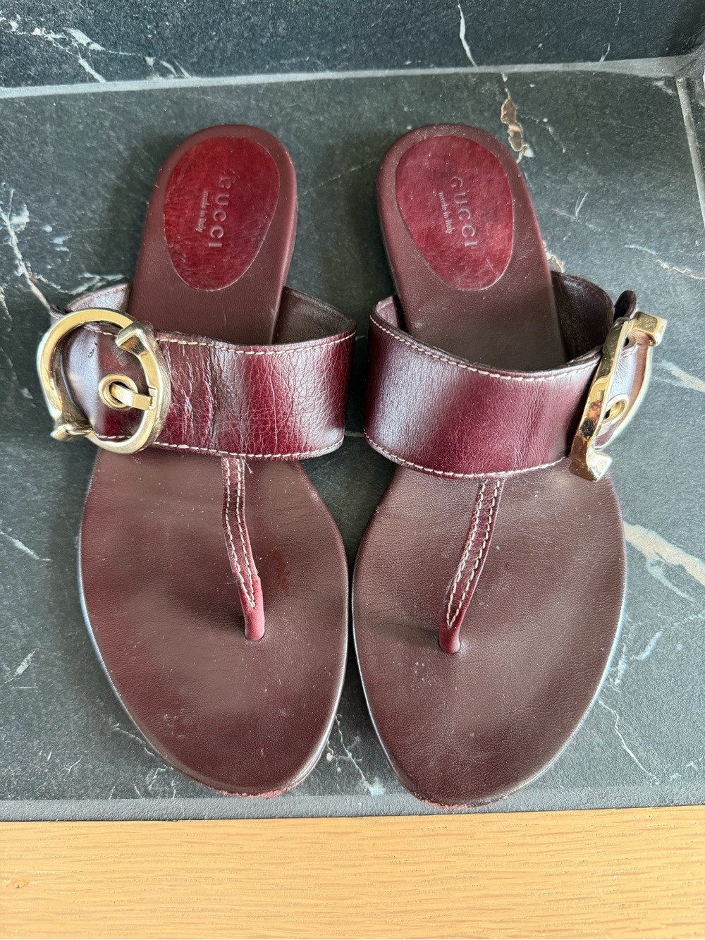 Gucci Horsebit Leather Sandals - Picture 2 of 11